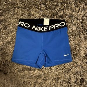 blue nike pros